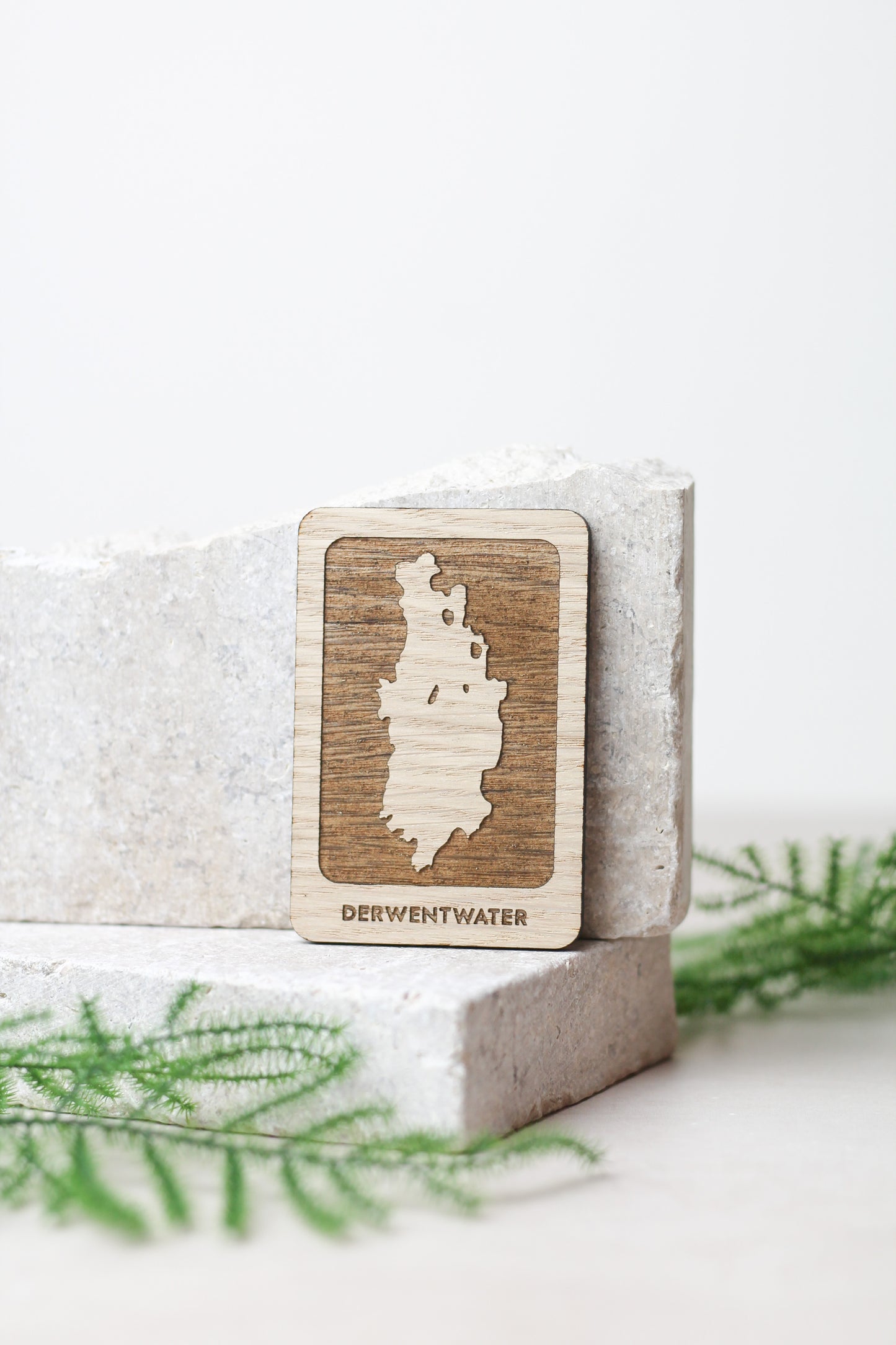 Choose Your Lake, Wooden Rectangle Magnet